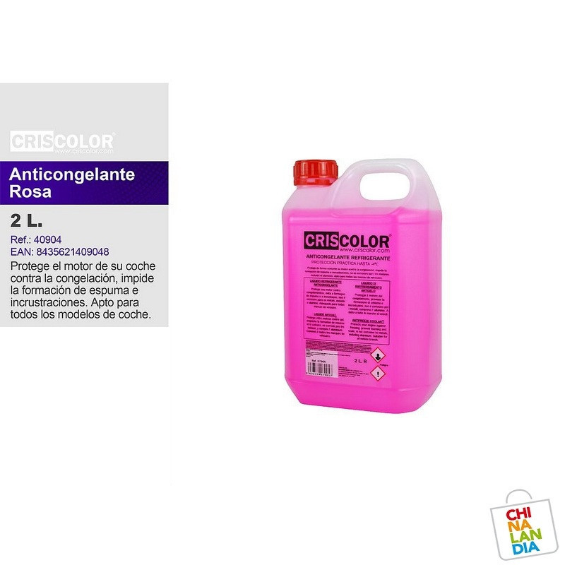 ANTICONGELANTE ROSA 2 LITROS 1,95€ | CHINALANDIA