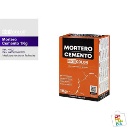 ECOBRICO MORTERO DE CEMENTO 1KG 1,50€ | CHINALANDIA