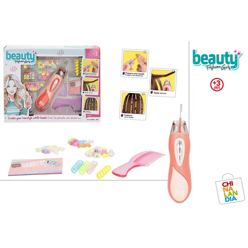 MY BEAUTY-CREA TU PEINADO C/CUENTAS 6,95€|CHINALANDIA