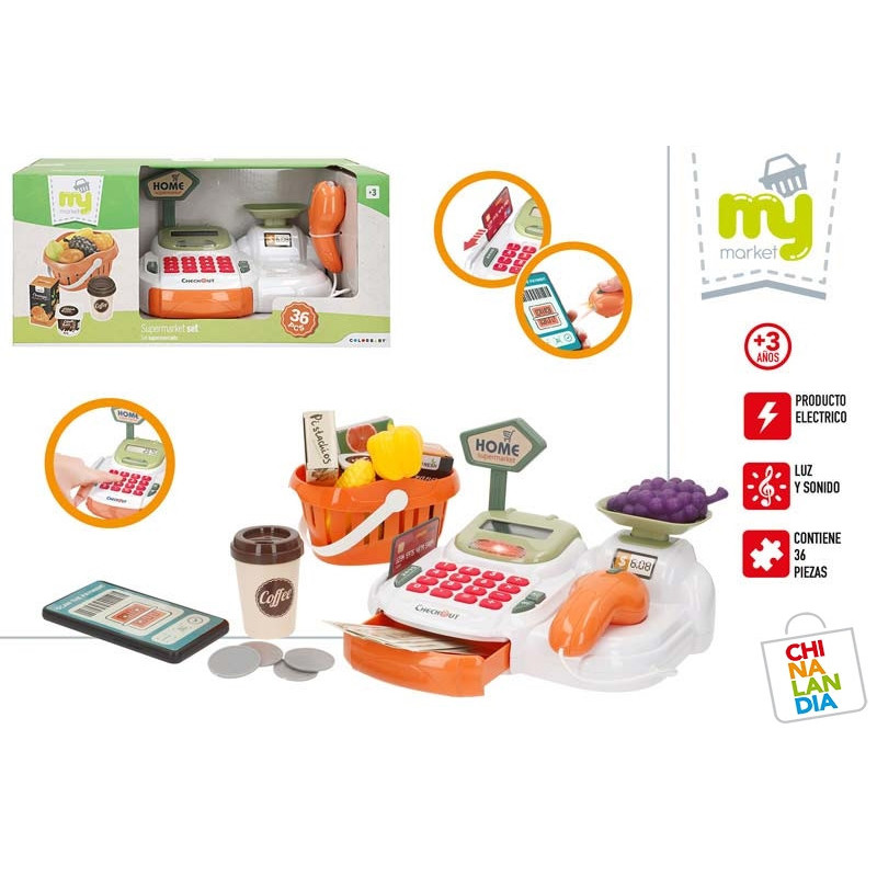 MY HOME - CAJA REGISTRADORA INTERACTIVA 23,95€|CHINALANDIA