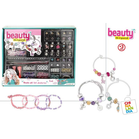 BEAUTY - SET ABALORIOS - CREA TUS JOYAS 14,40€|CHINALANDIA