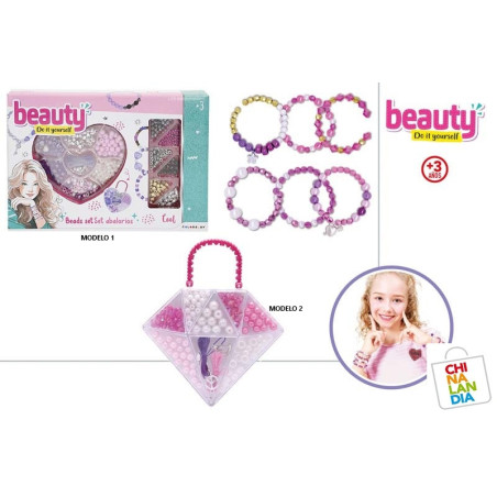 BEAUTY - SET ABALORIOS - CREA TUS JOYAS 5,95€|CHINALANDIA