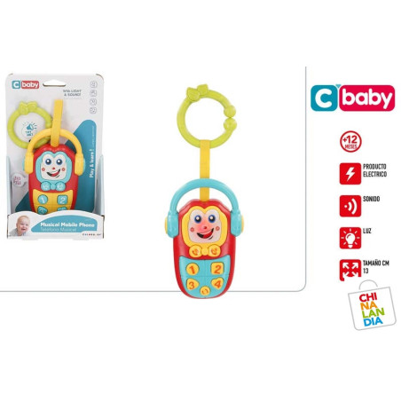 CBABY-TELEFONO MOVIL MUSICAL 5,95€|CHINALANDIA