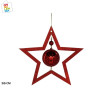 COLGANTE ESTRELLA C/ BOLA ROJO 55 CM 17.70€ | CHINALANDIA