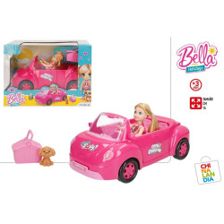 BELLA - MUÑECA 14CM C/COCHE 12,95€|CHINALANDIA