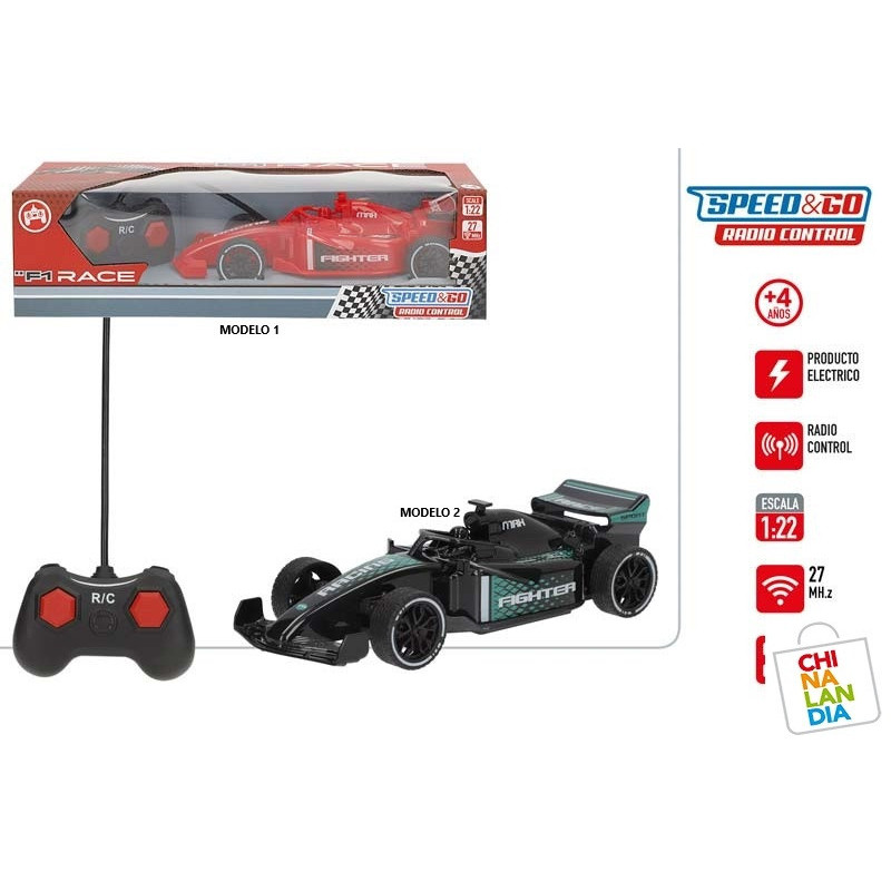 SPEED&GO - COCHE RC 19CM RACE 7,50€|CHINALANDIA