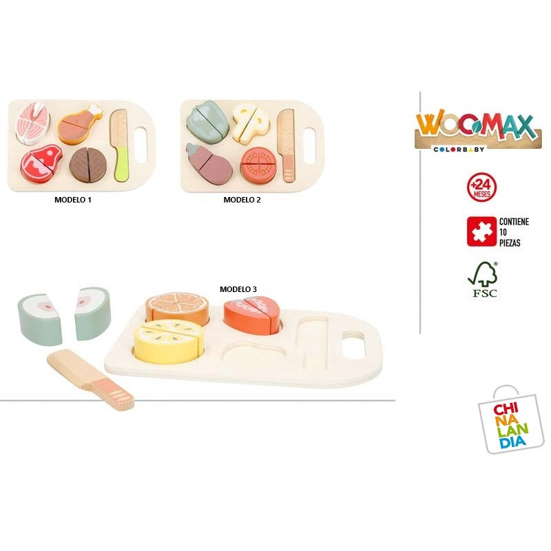 WOOMAX-TABLA FRUTA/VERDURA MADERA 5,95€ | CHINALANDIA