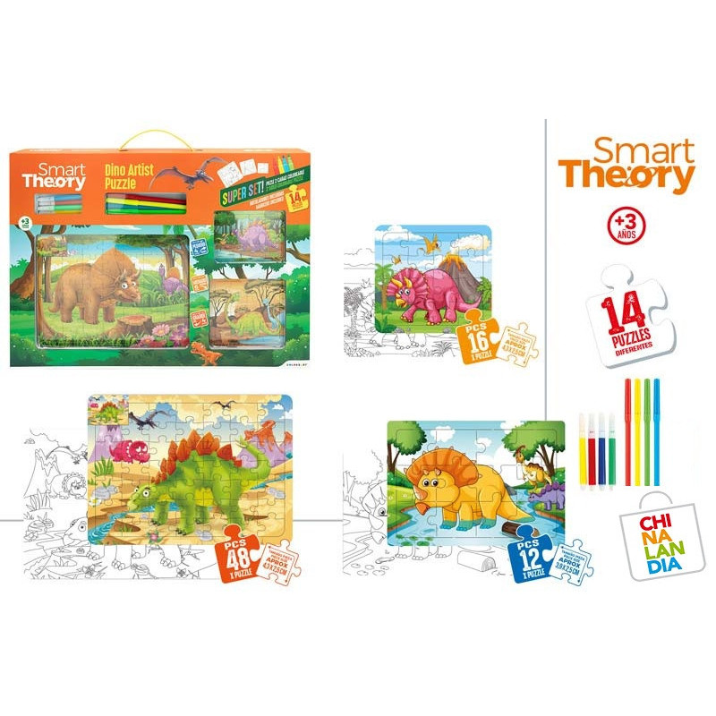 SMART THEORY PUZZLE DINOSAURIO 11,95€|CHINALANDIA