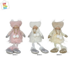 ANGEL SENTADO NORTH 16X10X43CM 3STD 7.95€ | CHINALANDIA