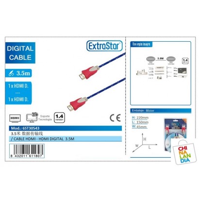 CABLE HDMI - HDMI DIGITAL...