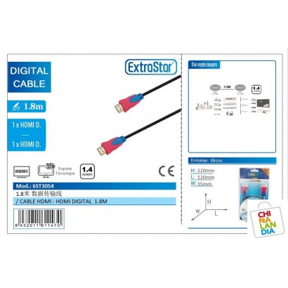 CABLE HDMI - HDMI DIGITAL...