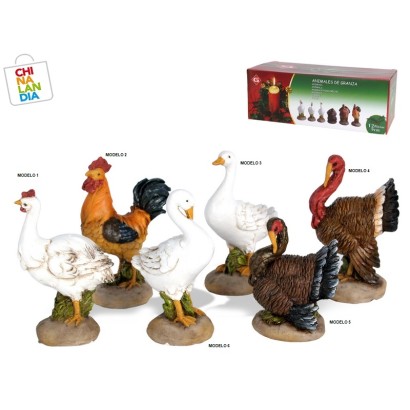 ANIMALES DE GRANJA 9CM 6 SURT